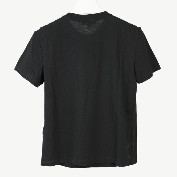 Maje Noir Jersey T-shirt with Diamanté - Picture 3 of 13